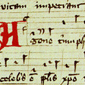 Muziekfragment uit de Engelberg Codex 314