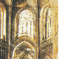 Kruisgewelven en smalle spitsbogen in de gotiek